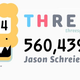 Image for article titled You Probably Cannot Beat My Threes Score